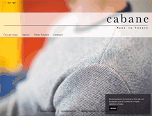 Tablet Screenshot of cabane-boutique.com